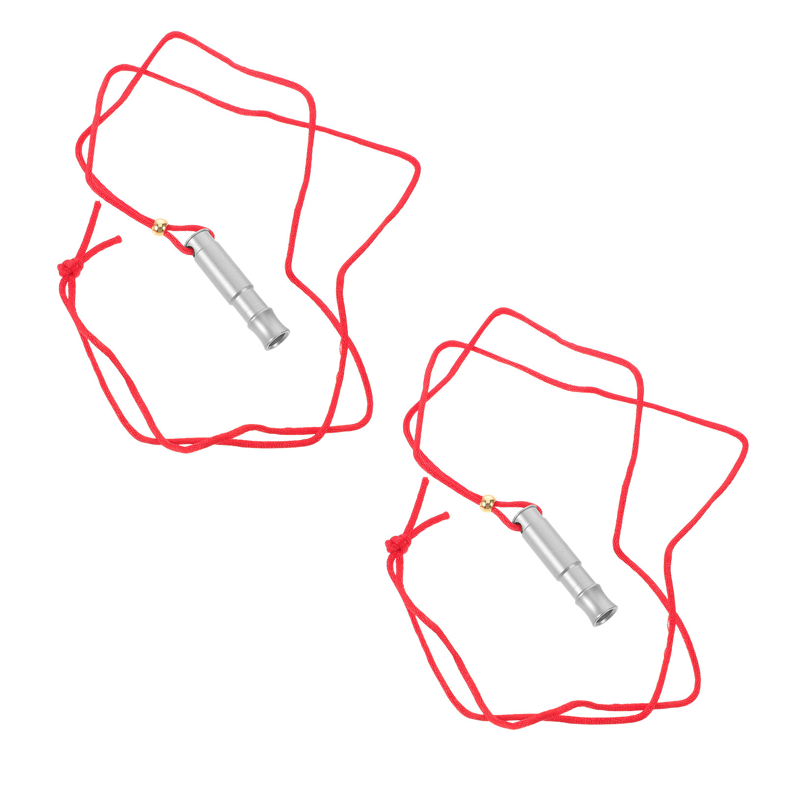 Emergency Whistle Loud - 2Pcs Survival Whistle Loud Safety Whistle