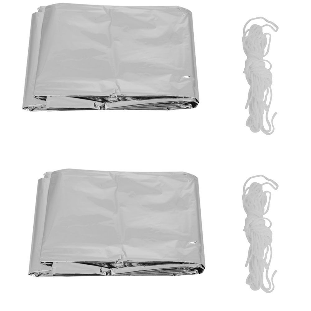 2 Pcs Durable Reflective Emerg - Survival Blanket Reflective recensie en prijs