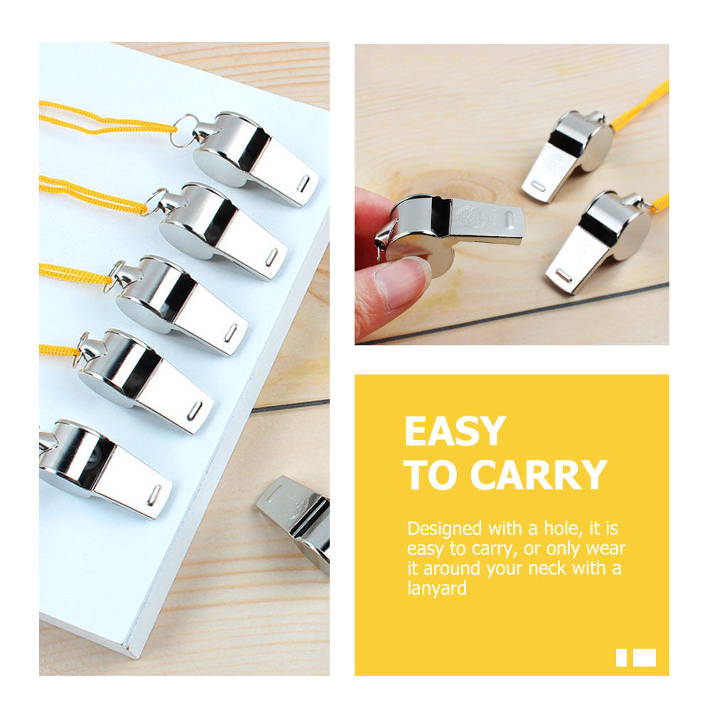 12Pcs Premium Metal Whistle Lo - Emergency Whistle Loud recensie en prijs
