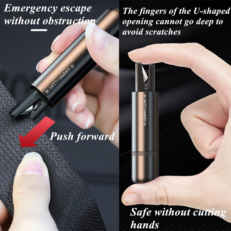 New 2 In 1 Car Safety Hammer E - Rescue Rope Throw recensie en prijs