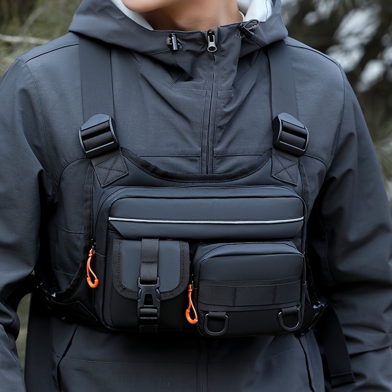 Men's Tactical Chest Bag, Runn - Fishing Kit Compact recensie en prijs