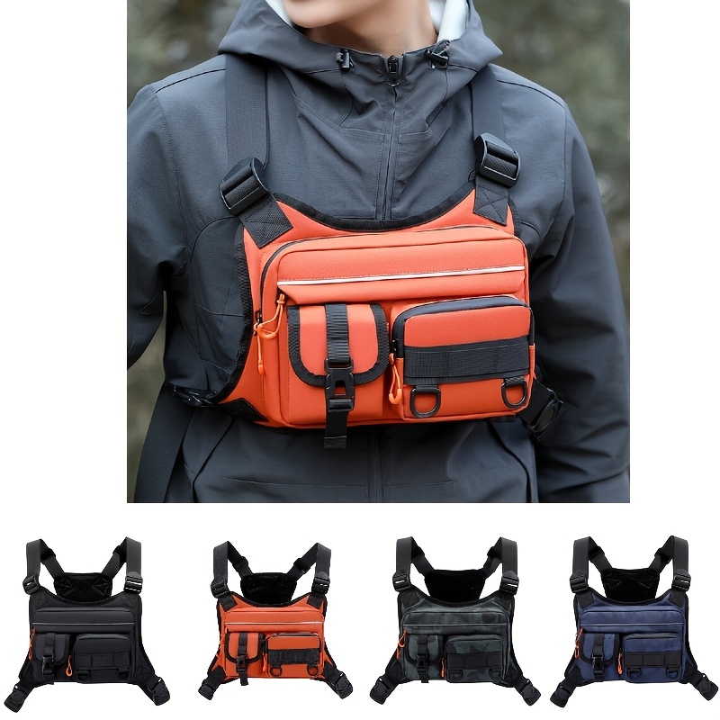 Men's Tactical Chest Bag, Runn - Fishing Kit Compact recensie en prijs