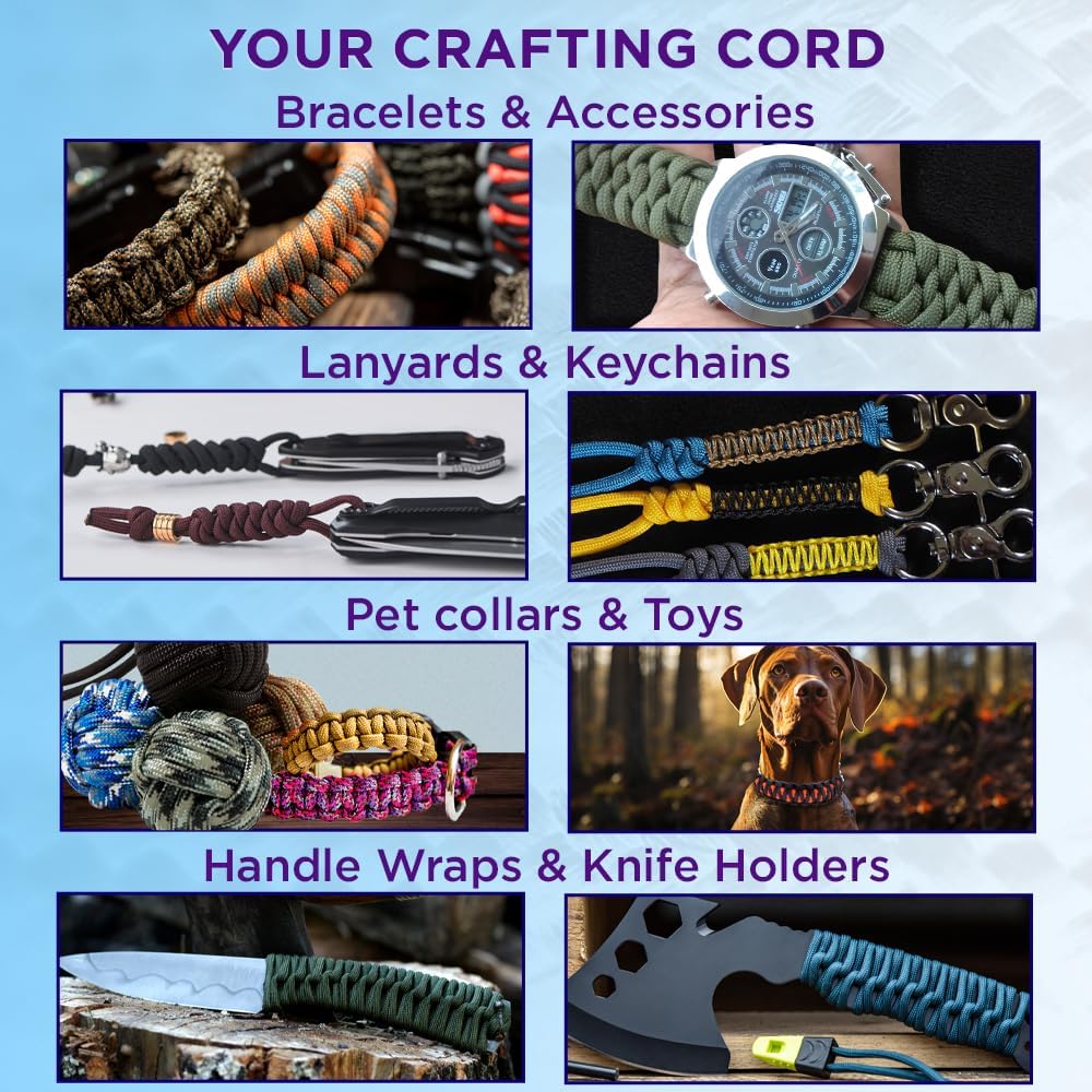 Reflective Paracord Rope 1000f - Para Cord 1000Ft recensie en prijs