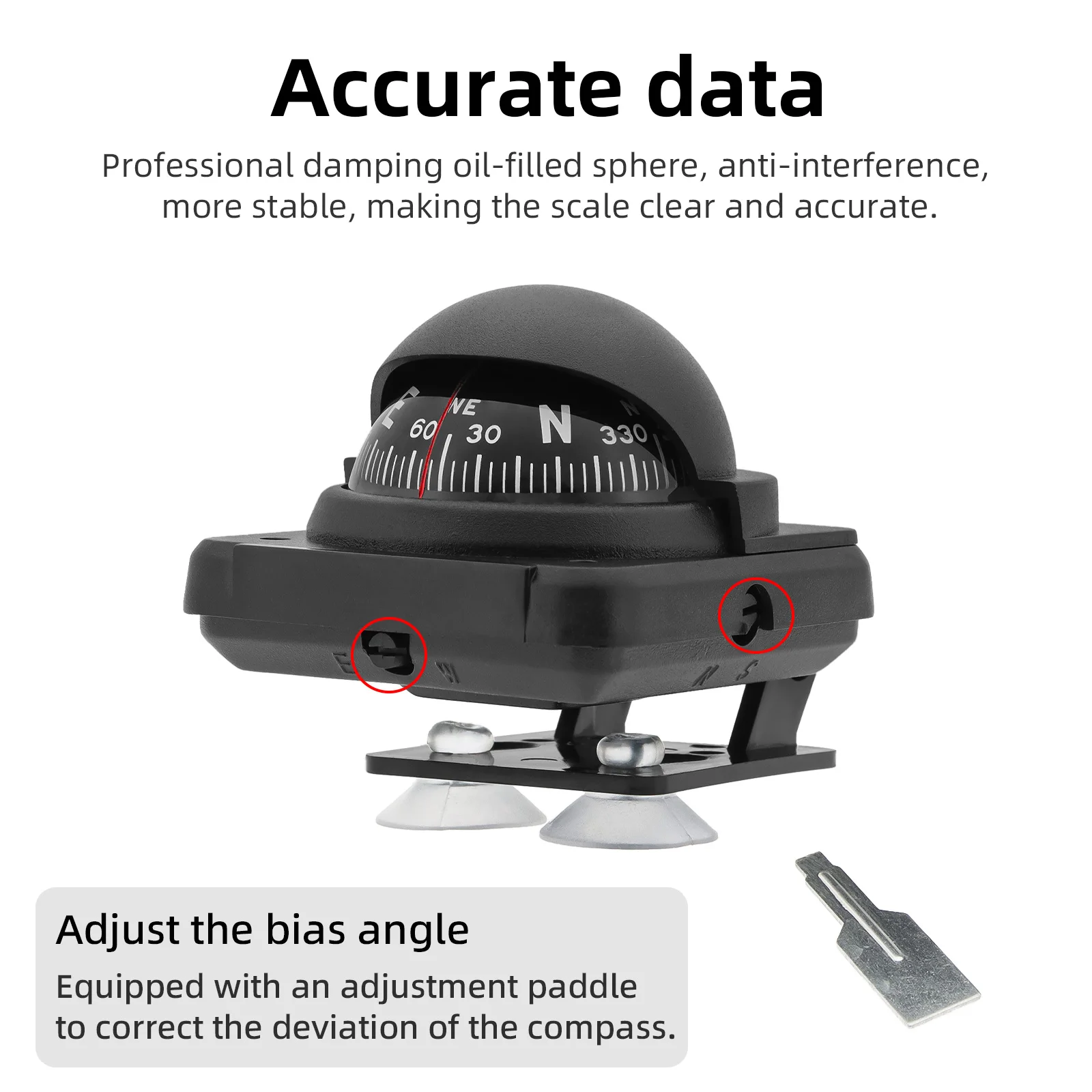 Vehicle Navigation Car Compass - Compass Lensatic recensie en prijs