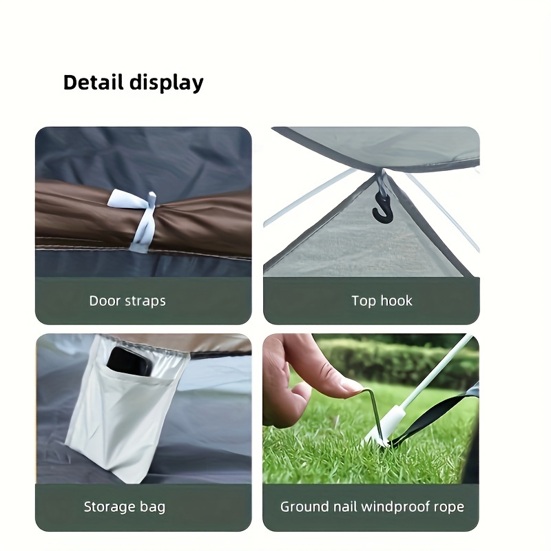 Outdoor Camping Portable Foldi - Emergency Mylar Tent recensie en prijs