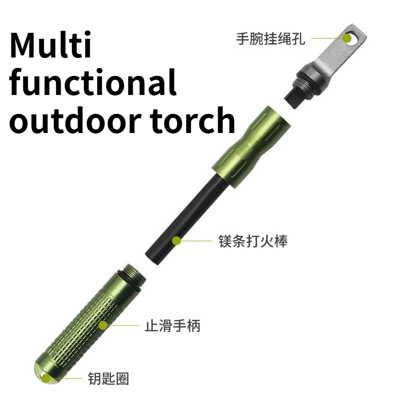 2PCS  Multifunctional Flint Wa - Magnesium Fire Starter recensie en prijs