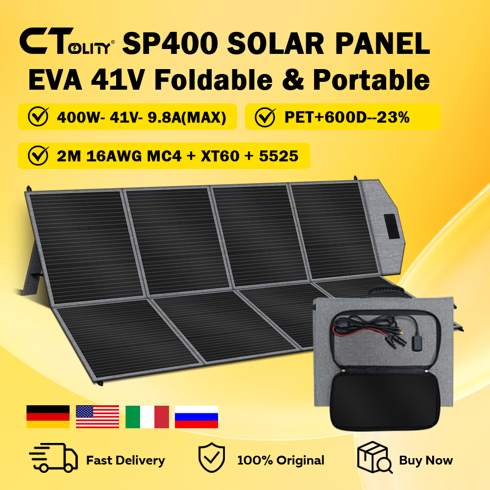 CTOLITY SP400 Portable Solar P - Solar Emergency Charger recensie en prijs
