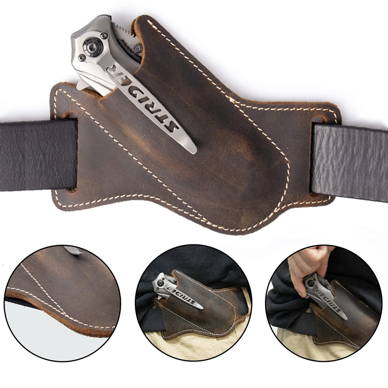 1PC Leather Knives Sheaths Fol - Fire Starting Kit recensie en prijs