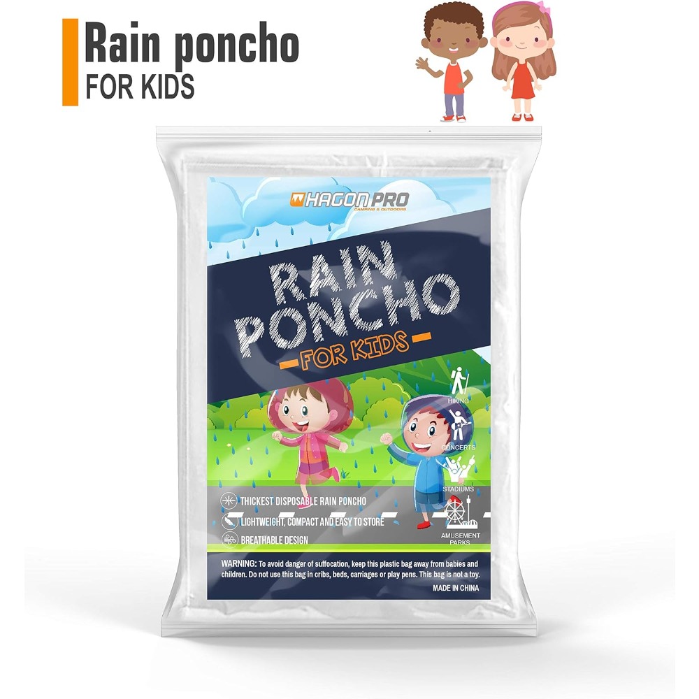 Hagon PRO Disposable Rain Ponc - Emergency Poncho Rain recensie en prijs