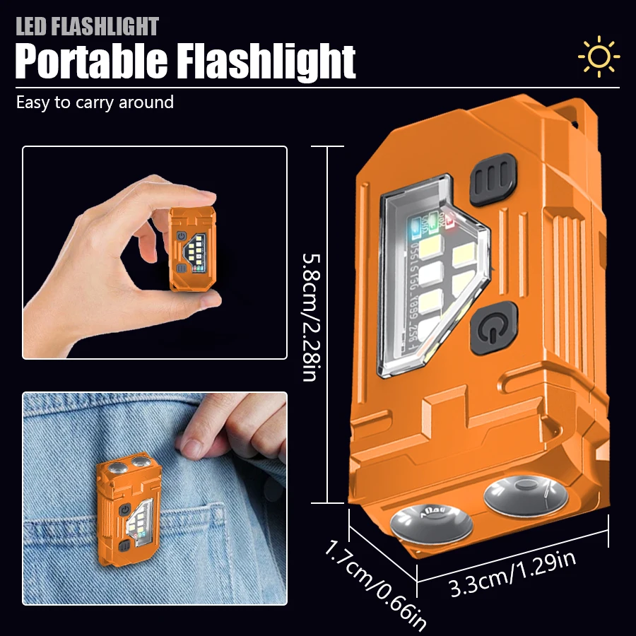 Mini Keychain EDC Flashlight R - Fishing Kit Compact recensie en prijs
