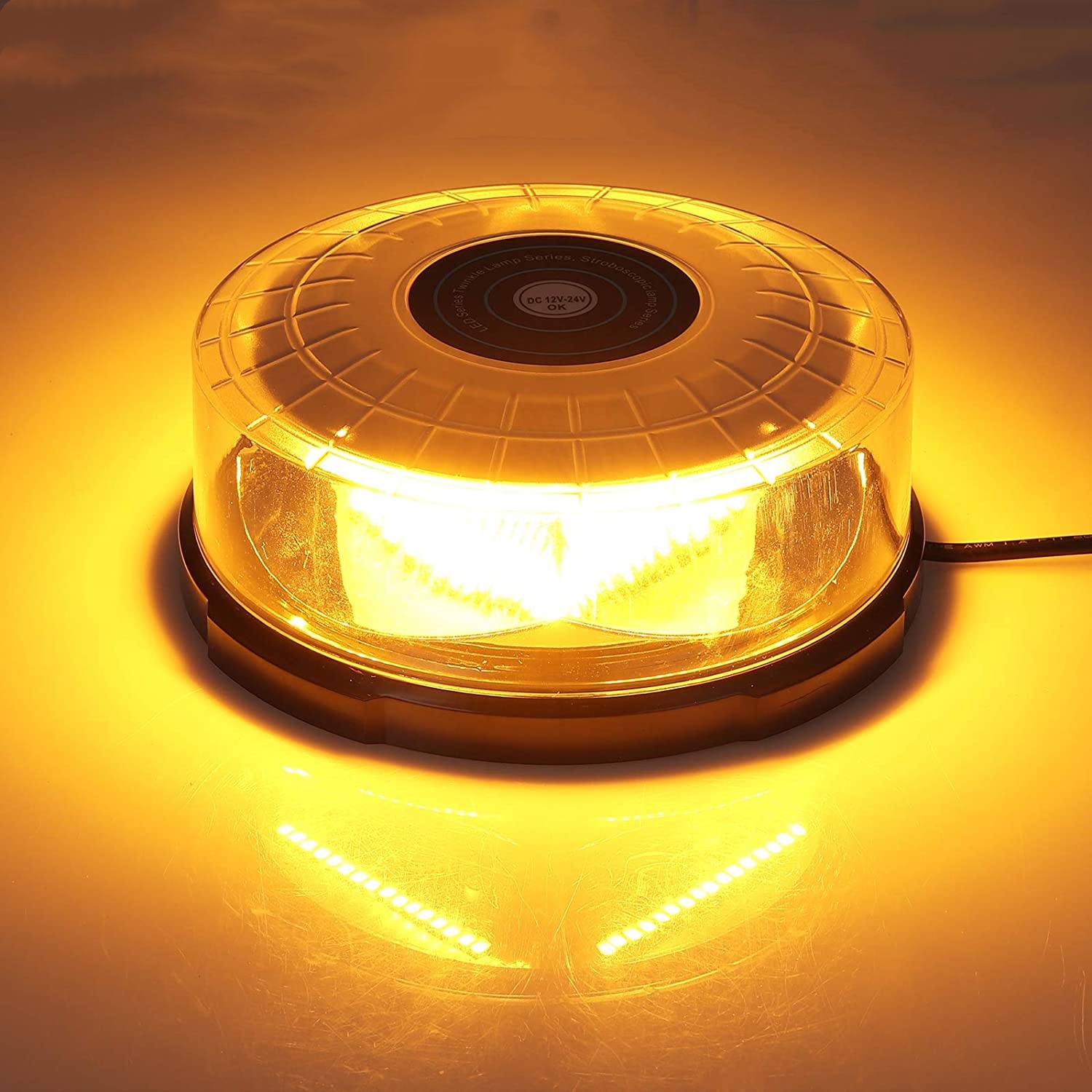 Yellow 24 LED Car Roof Ceiling - Sos Light Strobe recensie en prijs
