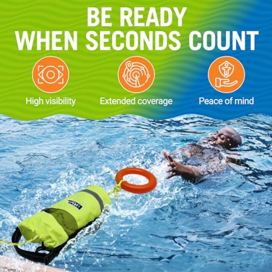 Water Throw Bag for Rescue Rop - Rescue Rope Throw recensie en prijs