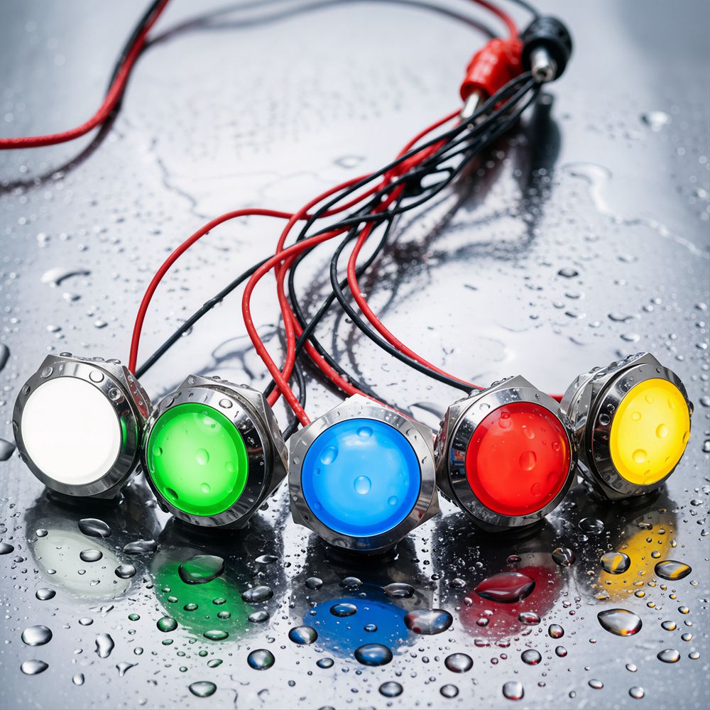 Metal LED Indicator Light 12mm - Signal Panel Orange recensie en prijs