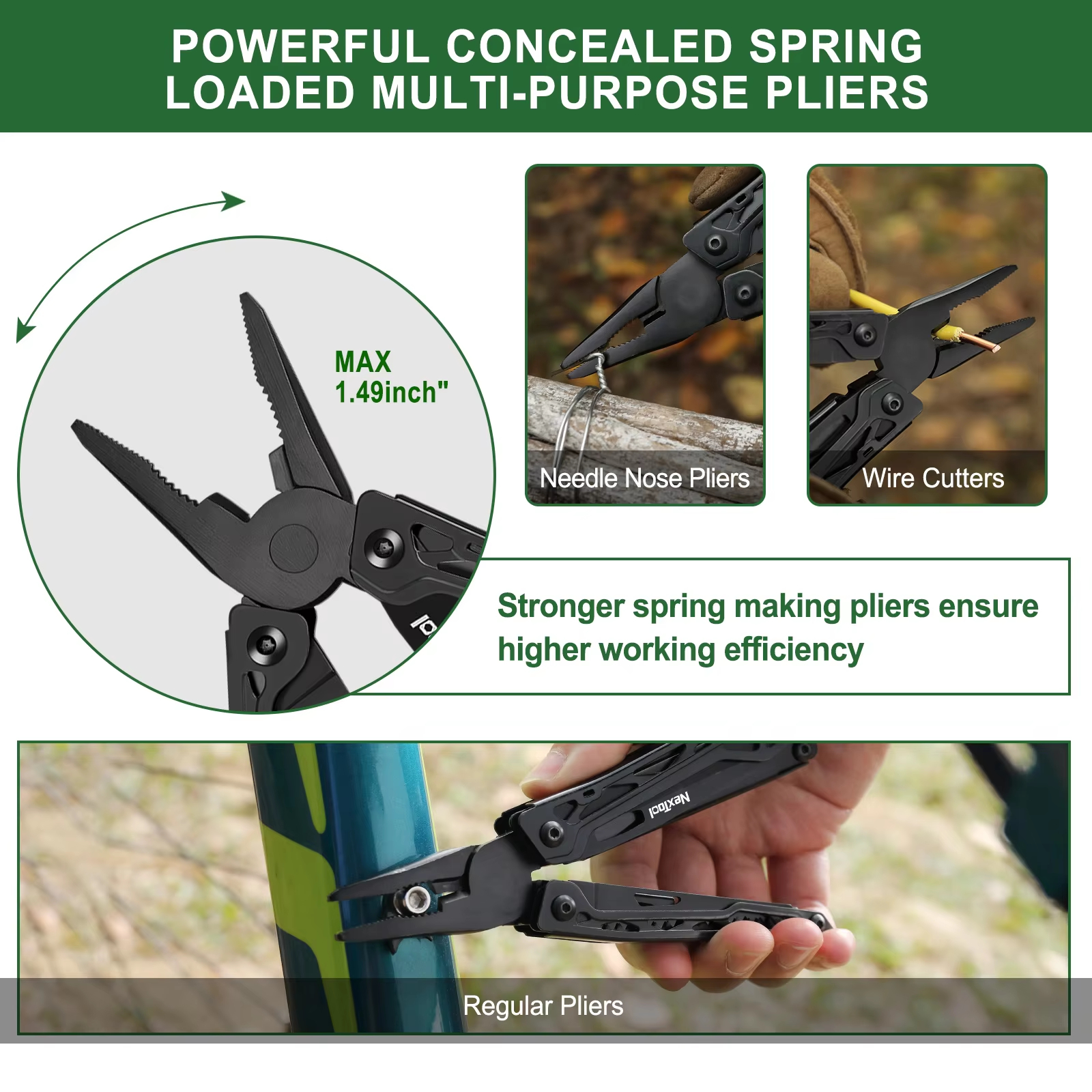 Nextool Black Knight 11 in 1 F - Multi Tool Plier recensie en prijs
