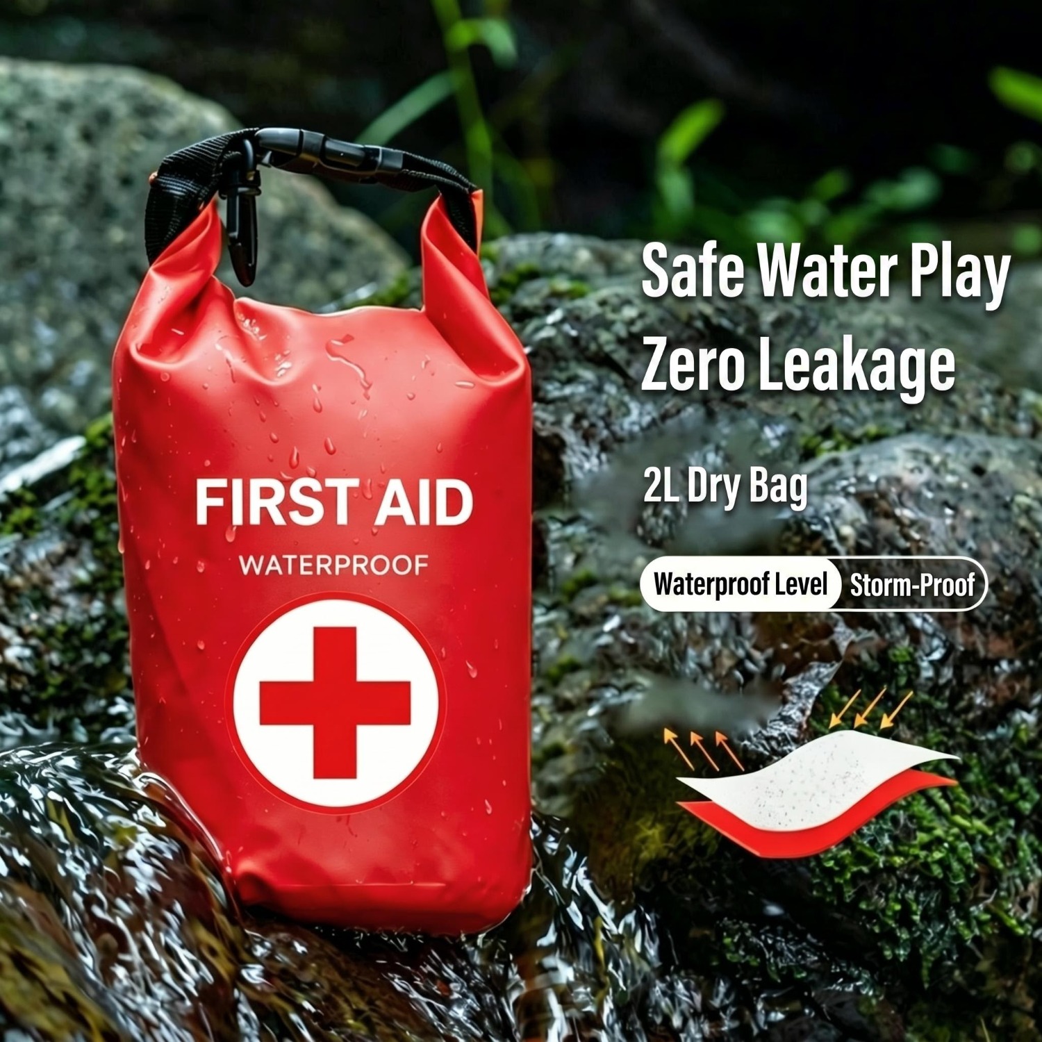 2L Waterproof First Aid Bag Ro - Bivy Bag Emergency recensie en prijs