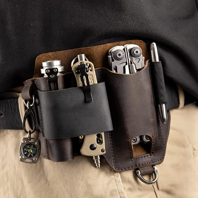 Men Leather EDCs Organizer She - Fire Starting Kit recensie en prijs