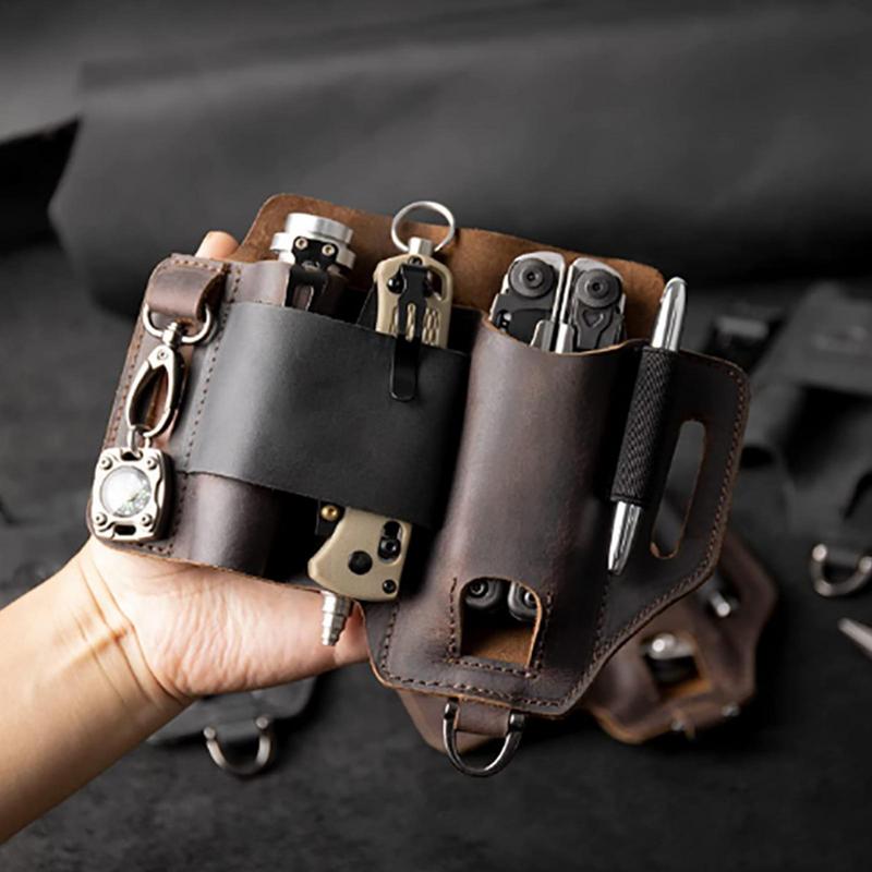 Men Leather EDCs Organizer She - Fire Starting Kit recensie en prijs