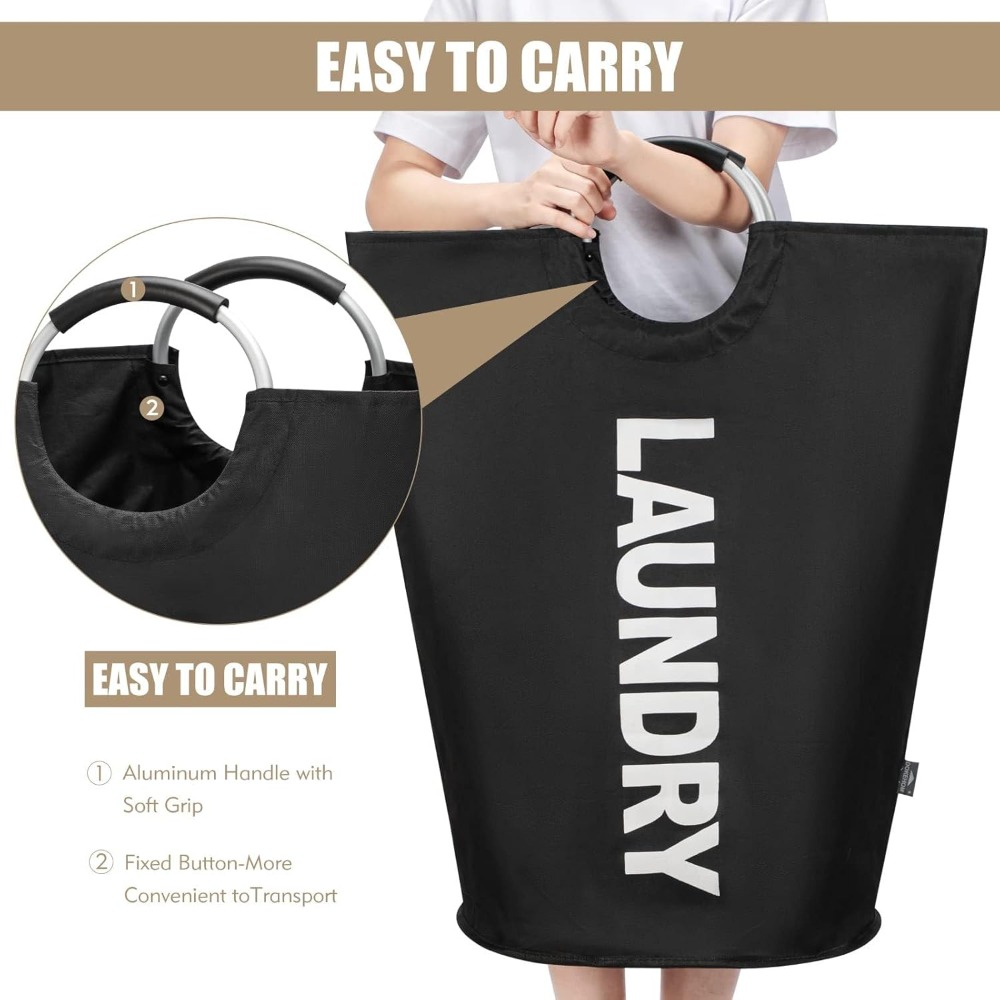 1pc Large Laundry Basket，Colla - Water Bag Collapsible recensie en prijs