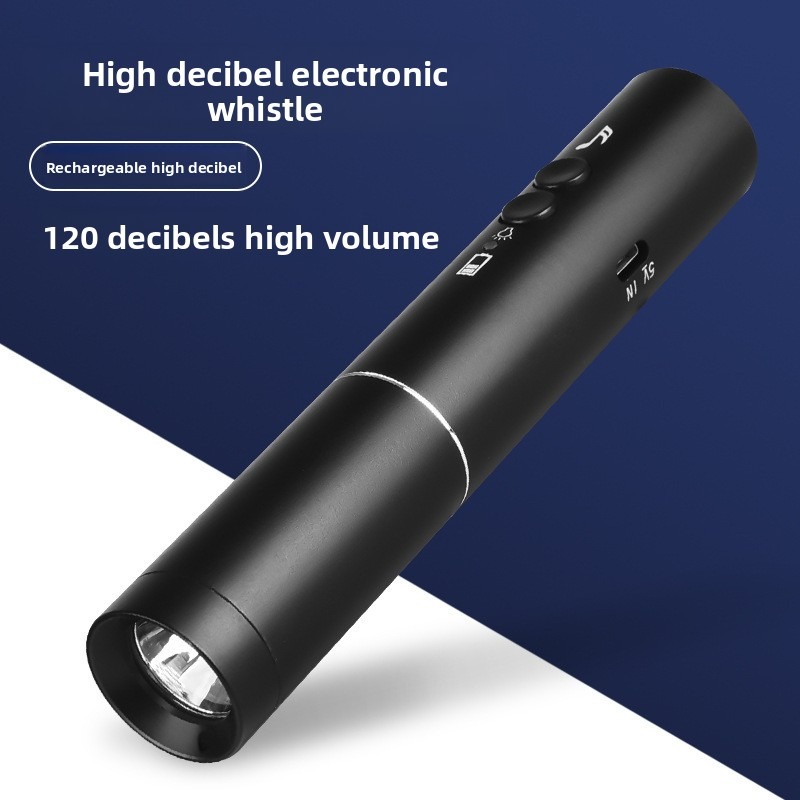 New LED Flashlight Electronic  - Emergency Whistle Loud recensie en prijs