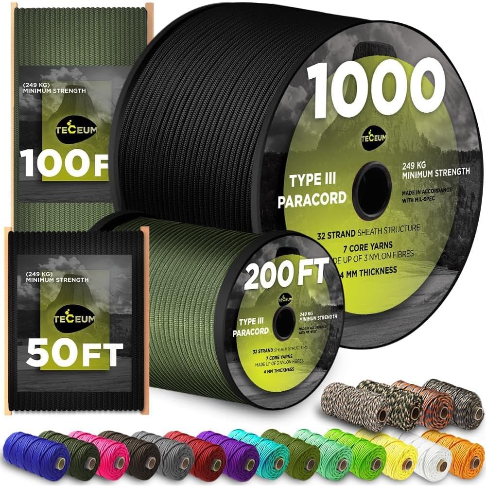 5/32 1000ft Paracord Rope - 20 - Para Cord 1000Ft recensie en prijs