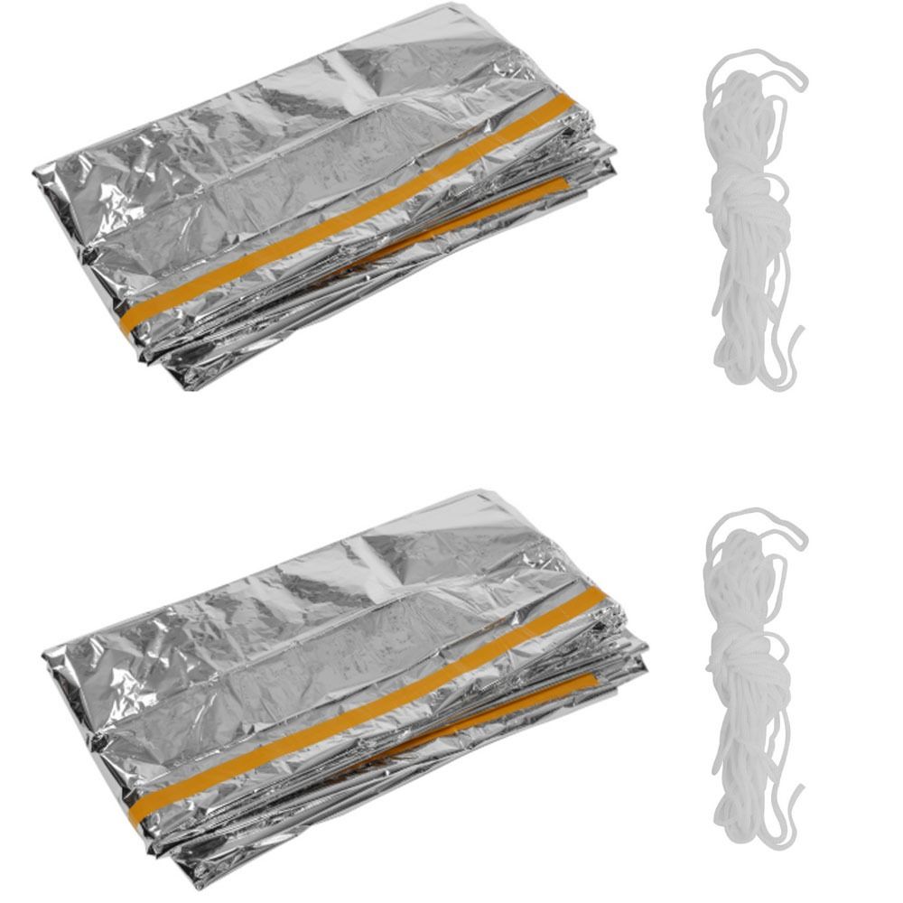 2 Pcs Durable Reflective Emerg - Survival Blanket Reflective recensie en prijs