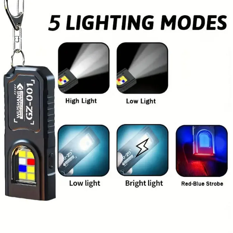Powerful Mini COB LED Keychain - Fishing Kit Compact recensie en prijs