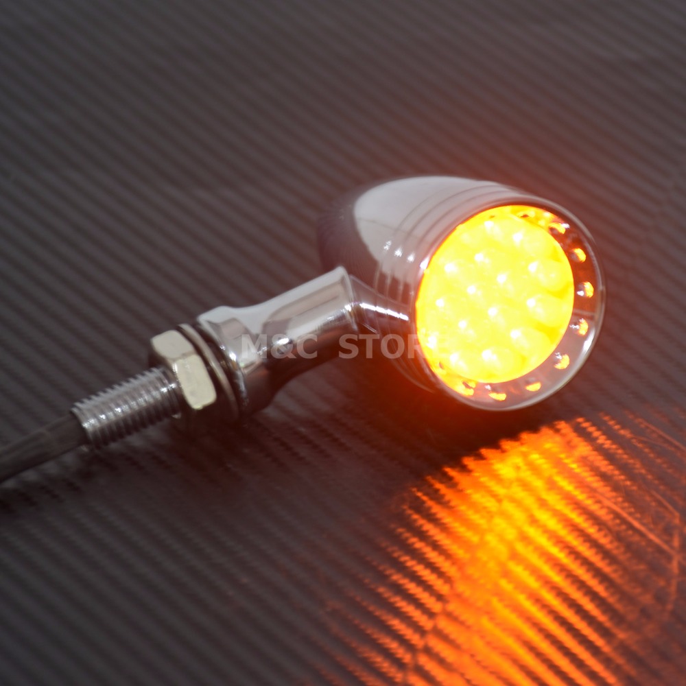 Motorcycle LED Turn Signal Bul - Signal Panel Orange recensie en prijs
