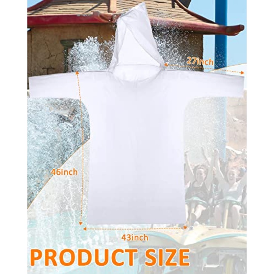 120 Pack Disposable Rain Ponch - Emergency Poncho Rain recensie en prijs
