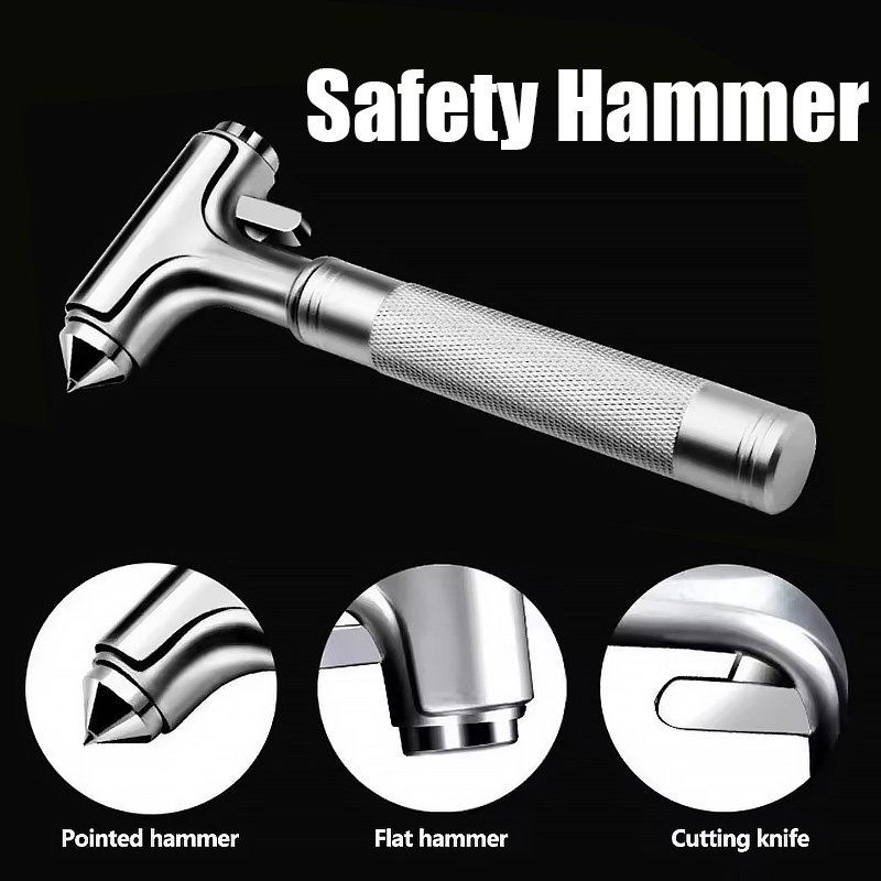 Car Safety Hammer Car Window B - Rescue Rope Throw recensie en prijs