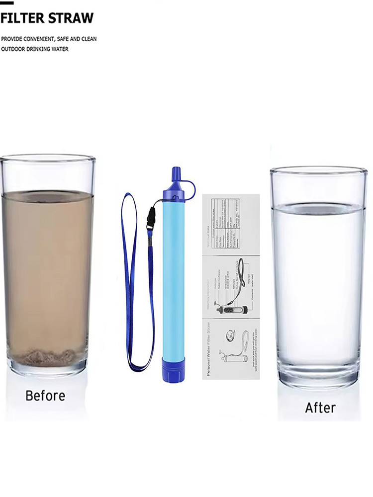 Portable Water Filter Straw, P - Water Purification Straw recensie en prijs