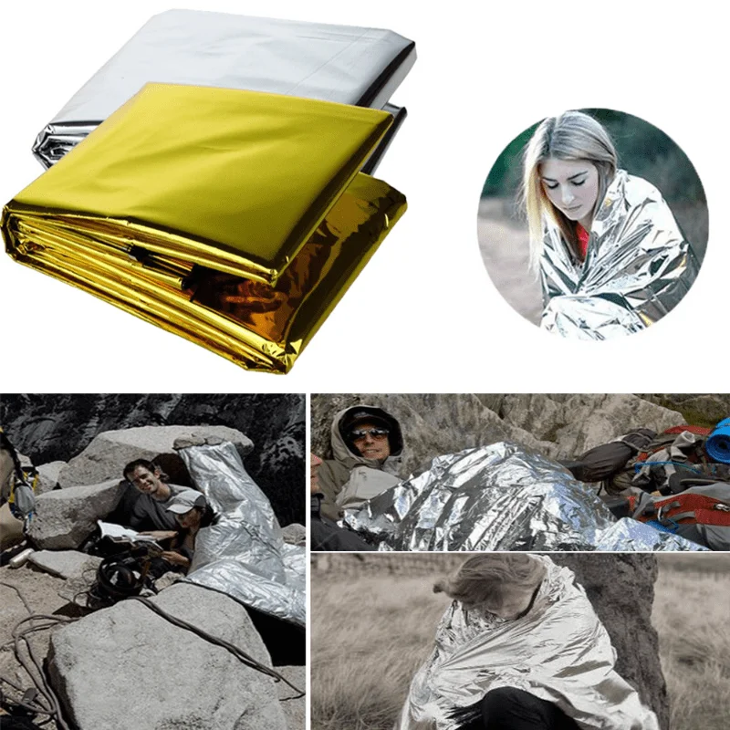 1pcs Outdoor survival portable - Survival Blanket Reflective recensie en prijs