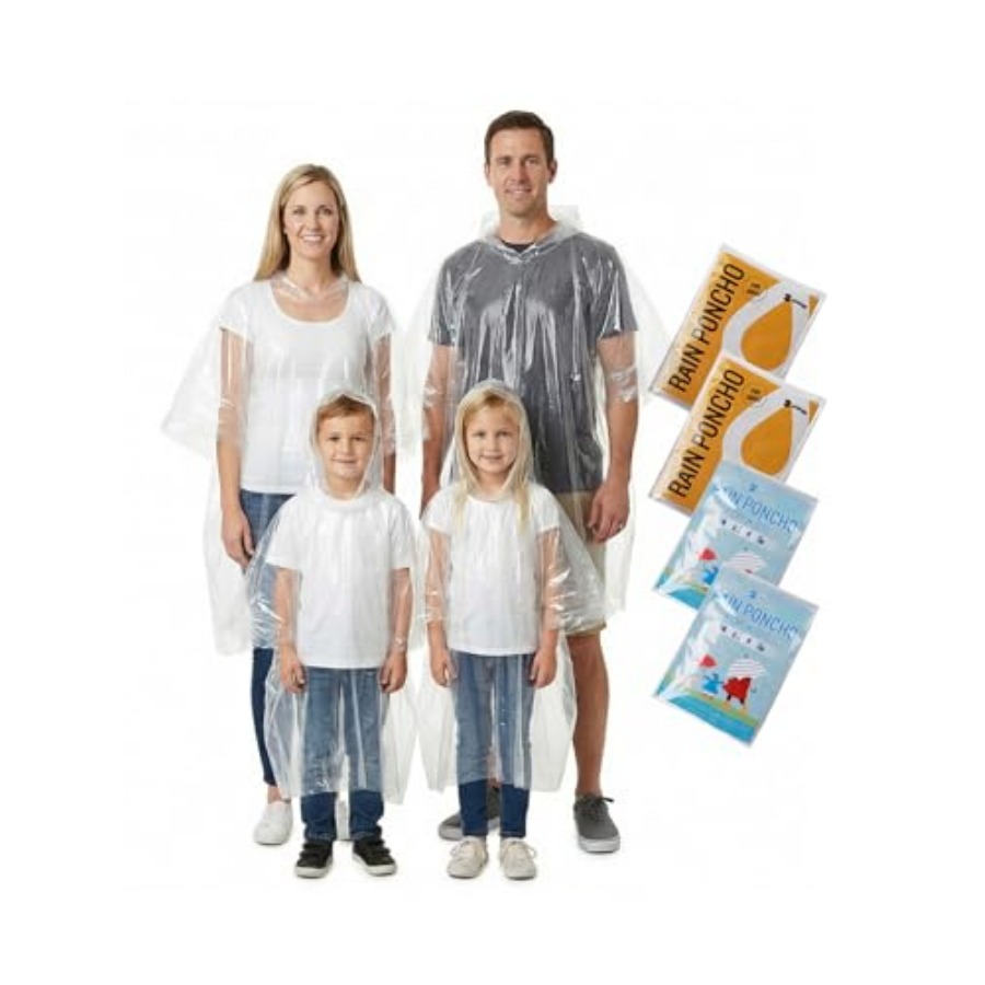 Disposable Rain Ponchos Emerge - Emergency Poncho Rain recensie en prijs
