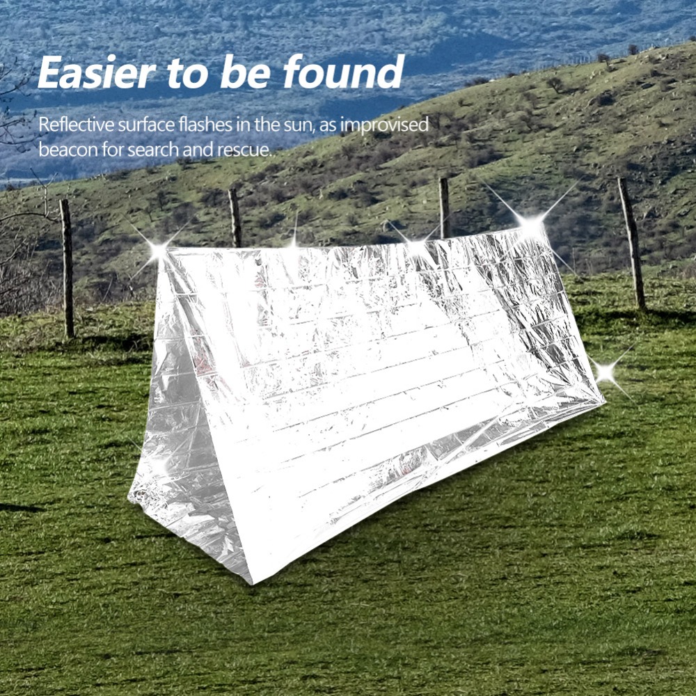 2 Pcs Reflective Emergency She - Survival Blanket Reflective recensie en prijs
