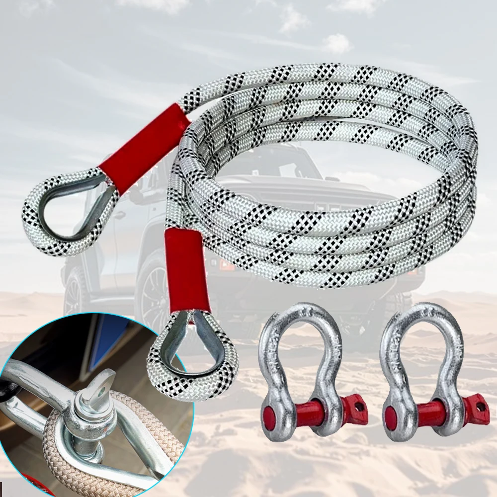 New Car Tow Strap 4x4 Offroad  - Rescue Rope Throw recensie en prijs
