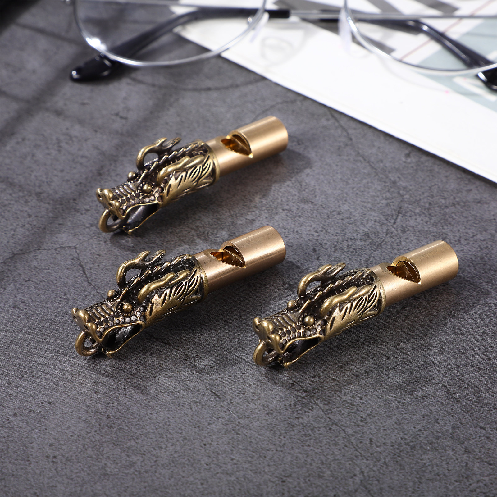 3Pcs Loud Brass Whistles Chine - Emergency Whistle Loud recensie en prijs