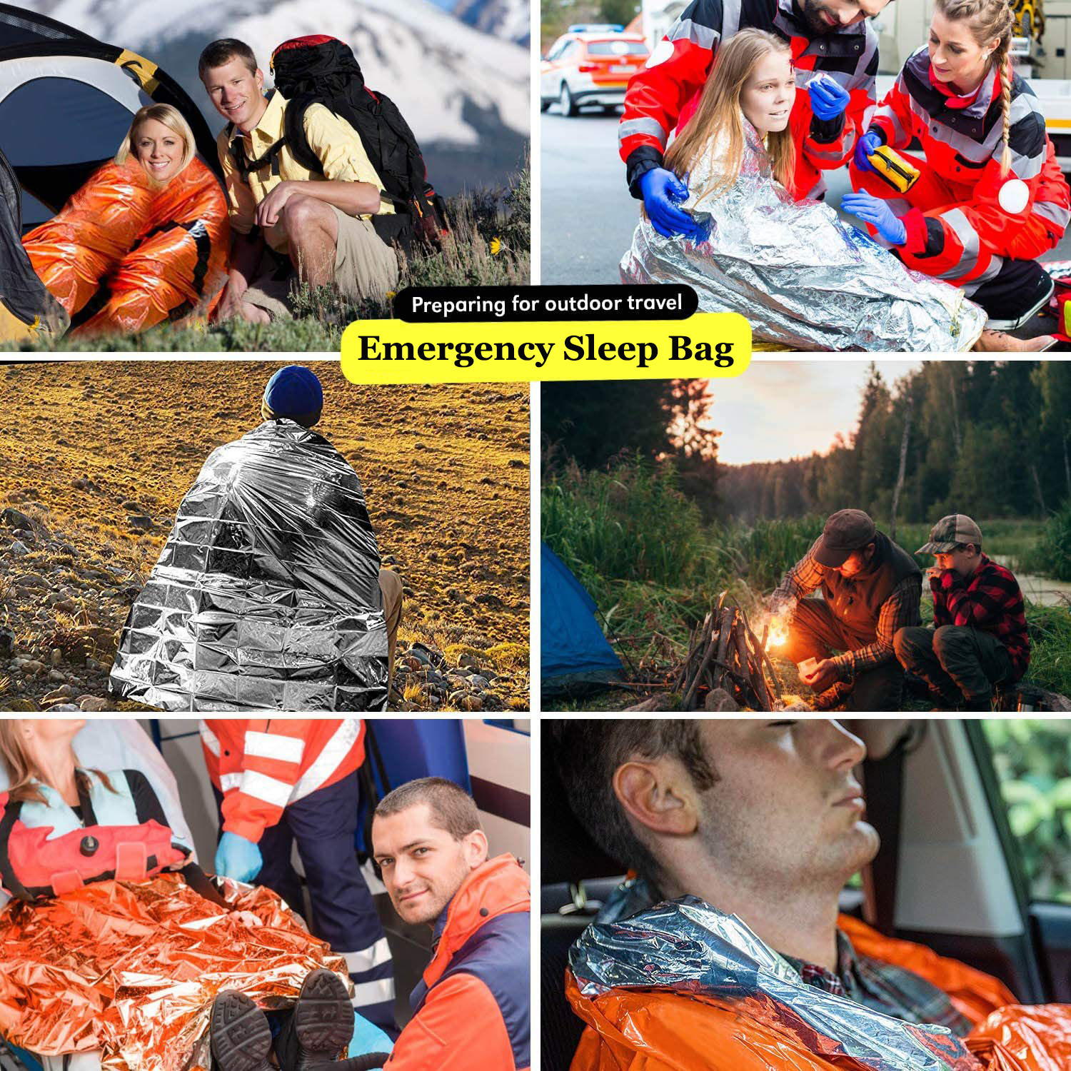 Portable Waterproof Emergency  - Emergency Mylar Tent recensie en prijs
