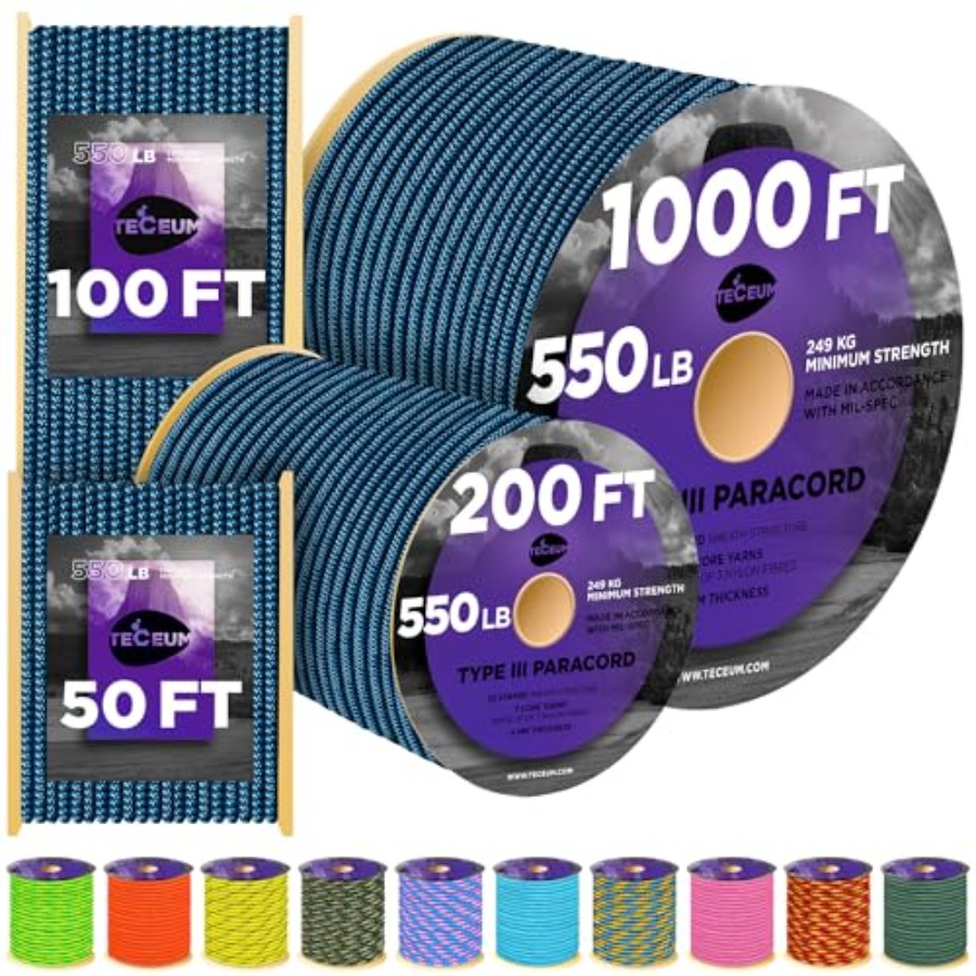 Reflective Paracord Rope 1000  - Para Cord 1000Ft recensie en prijs