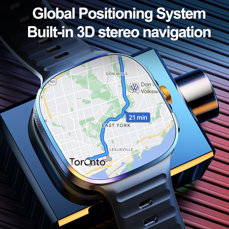 New Large Screen Smartwatch 4G - Compass Lensatic recensie en prijs