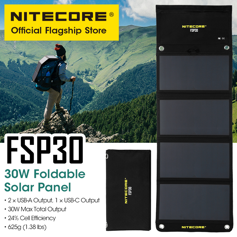 NITECORE FSP30 30W Portable So - Solar Emergency Charger recensie en prijs