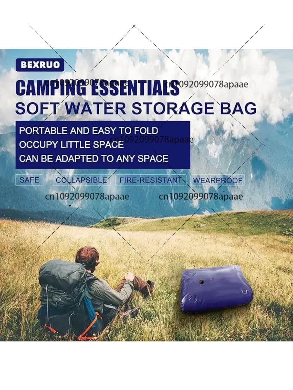110L PVC Water Storage Bag, Po - Water Bag Collapsible recensie en prijs