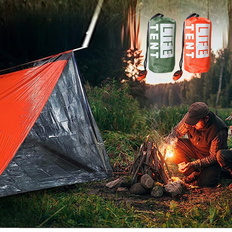 1PC Outdoor Emergency Tent Por - Emergency Mylar Tent recensie en prijs